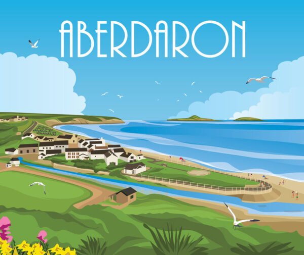 1057 ABERDARON - 2022 Design -  A5 Note Book - Pack of 12