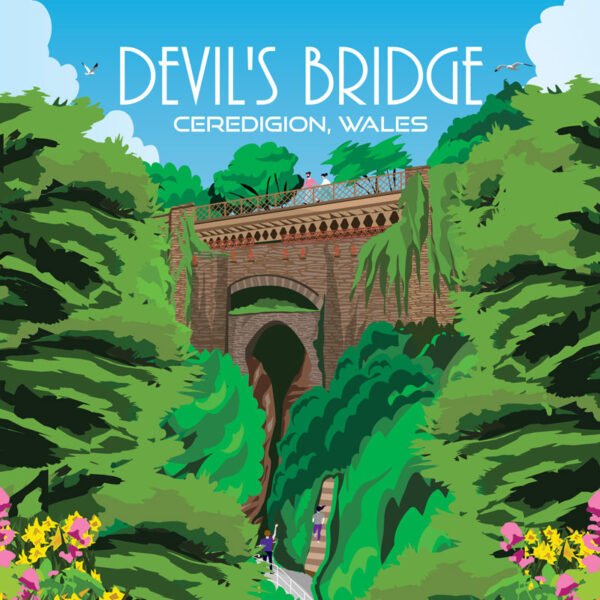 Devils Bridge -  A5 Note Book - Pack of 12