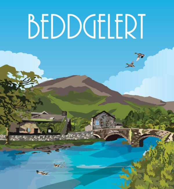 Beddgelert v02 - 249 -  A5 Note Book - Pack of 12