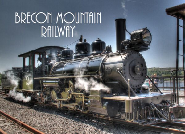 No 2 Baldwin - FRONT & REAR -  Postcard - Pack of 48