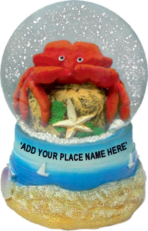 BEACrab -  SNOW GLOBE - Large - Pack of 24