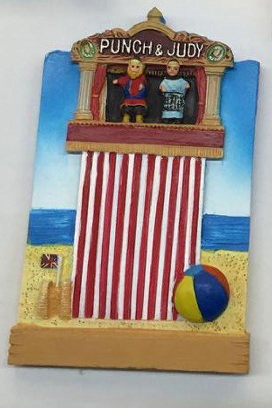 Punch & Judy - Polyresin Fridge Magnet - Pack of 72