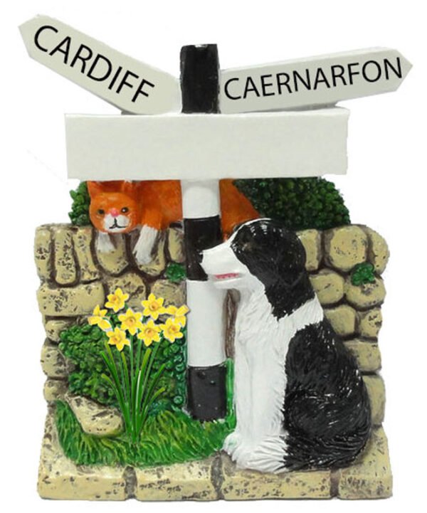 Welsh Sign -  Polyresin Fridge Magnet - Pack of 72