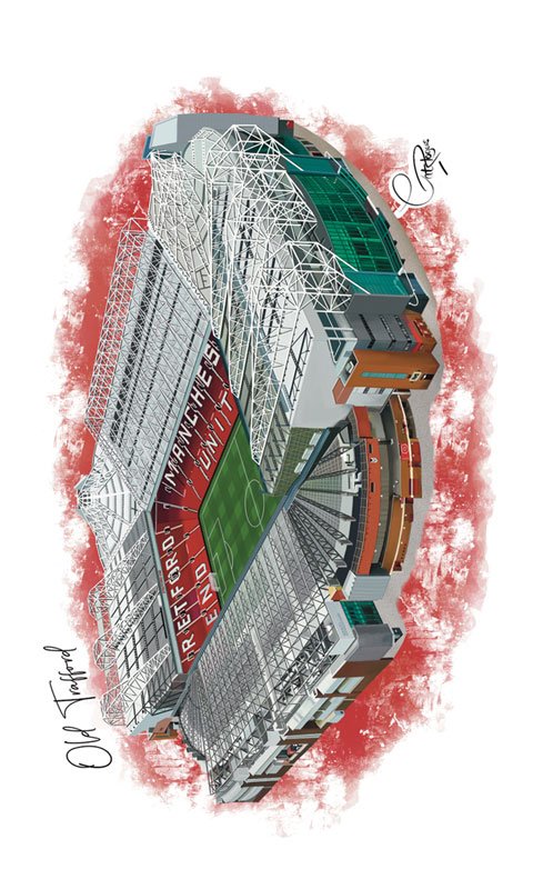 Old Trafford -  A6 Note Book - Pack of 24